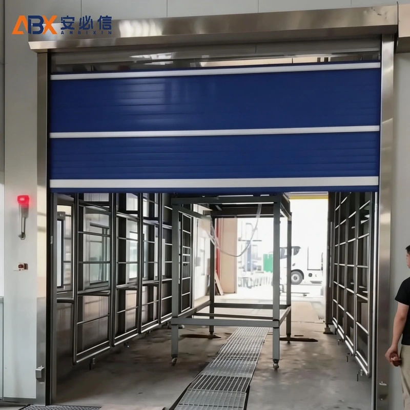 双鸭山大牙克林场PVC快速门